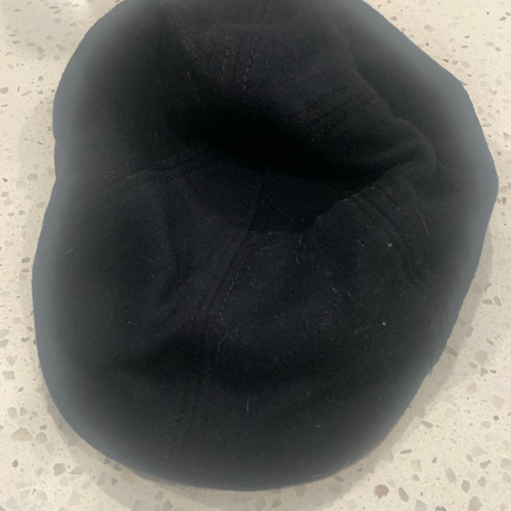 Goorin Bros Wool-Leather Flat Cap